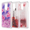 LG Q7 / LG Q7+ WATERFALL LIQUID SPARKLING QUICKSAND  CASE