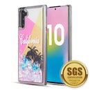 SAMSUNG GALAXY NOTE 10 WATERFALL LIQUID SPARKLING QUICKSAND  CASE