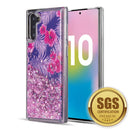 SAMSUNG GALAXY NOTE 10 WATERFALL LIQUID SPARKLING QUICKSAND  CASE