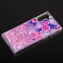 SAMSUNG GALAXY NOTE 10 WATERFALL LIQUID SPARKLING QUICKSAND  CASE