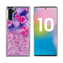 SAMSUNG GALAXY NOTE 10 WATERFALL LIQUID SPARKLING QUICKSAND  CASE