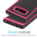 SAMSUNG GALAXY NOTE 8 PROTEK SILKY  CASE - RED