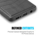 2TONE TEXTURE CANVAS  CASE W/ CARD SLOT FOR SAMSUNG GALAXY S10 PLUS