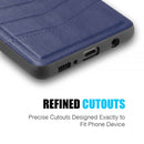 2TONE TEXTURE CANVAS  CASE W/ CARD SLOT FOR SAMSUNG GALAXY S10 PLUS