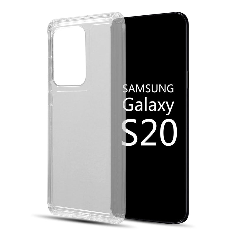 SAMSUNG GALAXY S20 (6.2") CLEAR GUARD THICK TPU WITH SHOCKPROOF CORNERS FOR EXTRA PROTECTION - CLEAR