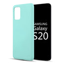 SAMSUNG GALAXY S20(6.2") SIMPLEMADE SLIM LIQUID SILICONE BACKCOVER CASE - TEAL
