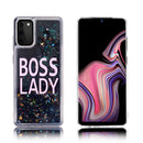 SAMSUNG GALAXY S20 WATERFALL LIQUID SPARKLING QUICKSAND CASE