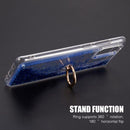 SAMSUNG S20 PLUS(6.7")THE WATERFALL RING LIQUID SPARKLING QUICKSAND CASE-GREEN