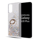 SAMSUNG GALAXY S20 PLUS(6.7") THE WATERFALL RING LIQUID SPARKLING QUICKSAND TPU CASE - SILVER