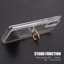 SAMSUNG S20 PLUS(6.7")THE WATERFALL RING LIQUID SPARKLING QUICKSAND CASE-GREEN