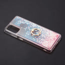 SAMSUNG S20 PLUS(6.7")THE WATERFALL RING LIQUID SPARKLING QUICKSAND CASE-GREEN