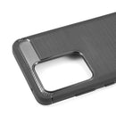 SAMSUNG GALAXY S20 ULTRA CARBON TEXTURIZED  CASE SILKEE FINISH BLACK