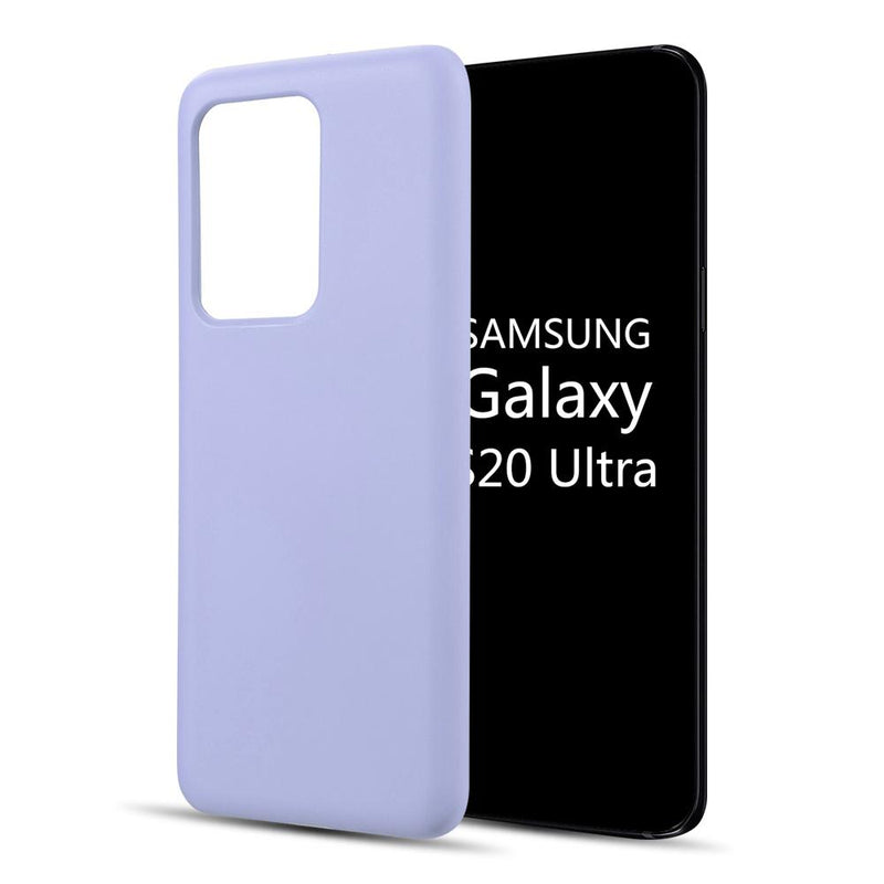 SAMSUNG S20 ULTRA SIMPLEMADE SLIM LIQUID SILICONE BACK COVER CASE