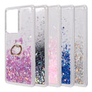SAMSUNG GALAXY S20 ULTRA RING LIQUID SPARKLING QUICKSAND CASE