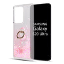 SAMSUNG GALAXY S20 ULTRA RING LIQUID SPARKLING QUICKSAND CASE