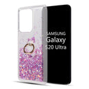 SAMSUNG GALAXY S20 ULTRA RING LIQUID SPARKLING QUICKSAND CASE