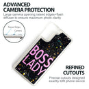 SAMSUNG GALAXY S21 WATERFALL LIQUID SPARKLING QUICKSAND TPU CASE  BOSS LADY