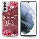 SAMSUNG GALAXY S21+ WATERFALL LIQUID SPARKLING QUICKSAND TPU CASE