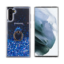 SAMSUNG GALAXY S21+ WATERFALL RING LIQUID SPARKLING QUICKSAND TPU CASE