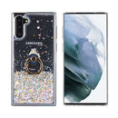 SAMSUNG GALAXY S21+ WATERFALL RING LIQUID SPARKLING QUICKSAND TPU CASE