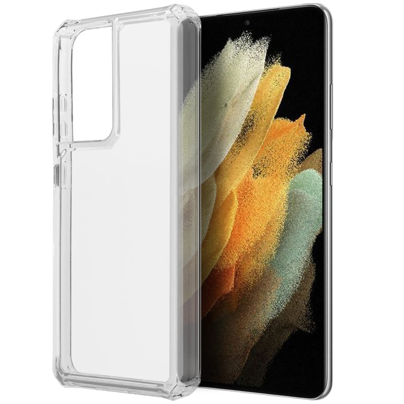 SAMSUNG GALAXY S21 ULTRA CLEAR GUARD THICK TPU WITH SHOCKPROOF CORNERS CLEAR