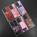 SAMSUNG GALAXY S21 ULTRA WATERFALL LIQUID SPARKLING QUICKSAND CASE