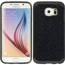 SAMSUNG GALAXY S6 SKIN CASE IMD PRINT GLITTER BLACK