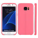 SAMSUNG GALAXY S7 EDGE SLIM JACKET  CASE W/ LEATHER LOOK FINISH