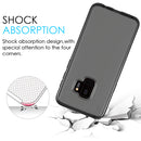 CASE FOR SAMSUNG S9 CONTEMPO ANTI-SHOCK TPU BLACK TINTED WITH INNER BORDER