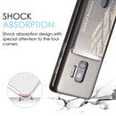 SAMSUNG GALAXY S9 ID CARD DISPLAY TRANSPARANT CRYSTAL SKIN CASE