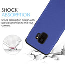 SAMSUNG GALAXY S9 SAFFIANO LUXURY  CASE ELECTROPLATED FRAME & BUTTON