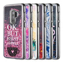 SAMSUNG GALAXY S9+ WATERFALL LIQUID SPARKLING QUICKSAND TPU CASE CALI SUNSHINE