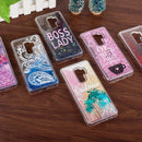 SAMSUNG GALAXY S9+ WATERFALL LIQUID SPARKLING QUICKSAND TPU CASE CALI SUNSHINE