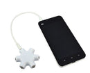 5-Way 3.5mm Stereo Headphone Extension Audio Hub Splitter 1 M to 2 3 4 5 F Black