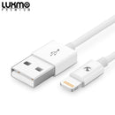 CERTIFIED 8-PIN 1M MFI USB TO LIGHTINING CABLE - WHITE