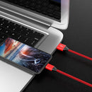 UNIVERSAL USB-C NYLON BRAIDED 6 FT FAST CHARGING DATA CABLE