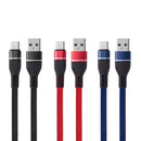 UNIVERSAL USB TYPE-C NYLON DATA CHARGING CABLE