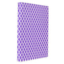 9" Magnetic Folding Android Tablet & iPad Protective Folio Case Purple Pattern