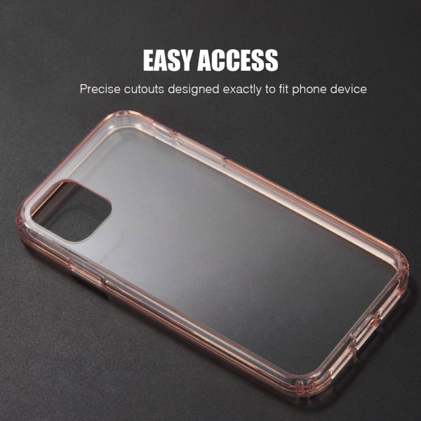 FUSION CANDY  WITH CLEAR ACRYLIC BACK FOR IPHONE 11 PRO
