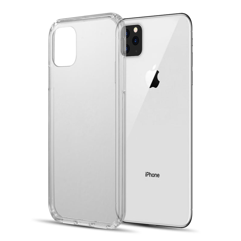 FUSION CANDY TPU WITH CLEAR ACRYLIC BACK FOR IPHONE 11 PRO MAX - CLEAR