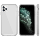 IPHONE 11 PRO MAX LUXMO TOUGH FUSION-X RUGGED BUMPER CASE TEMPERED GLASS
