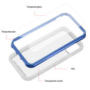 IPHONE 11 PRO MAX LUXMO TOUGH FUSION-X RUGGED BUMPER CASE TEMPERED GLASS