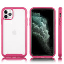 IPHONE 11 PRO MAX LUXMO TOUGH FUSION-X RUGGED BUMPER CASE TEMPERED GLASS