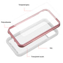 IPHONE 11 PRO MAX LUXMO TOUGH FUSION-X RUGGED BUMPER CASE TEMPERED GLASS