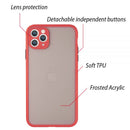 FROSTED PC CAMERA PROTECTOR CASE FOR IPHONE 11 PRO