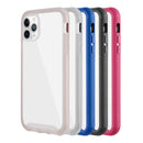 for IPHONE 11 PRO TOUGH FUSION-X RUGGED  BUMPER CASE TEMPERED GLASS