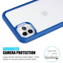 for IPHONE 11 PRO TOUGH FUSION-X RUGGED  BUMPER CASE TEMPERED GLASS