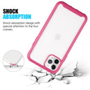 for IPHONE 11 PRO TOUGH FUSION-X RUGGED  BUMPER CASE TEMPERED GLASS