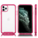 for IPHONE 11 PRO TOUGH FUSION-X RUGGED  BUMPER CASE TEMPERED GLASS