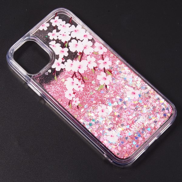 for IPHONE 11 PRO LUXMO WATERFALL FUSION LIQUID SPARKLING QUICKSAND CASE